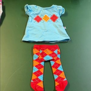 American girl doll bitty baby set